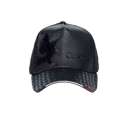 Gorra Cuadra para caballero negro goc04m0