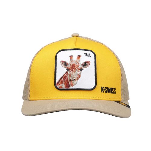 Gorra casual K-Swiss para caballero amarillo jirafama