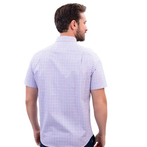 Camisa Nautica azul para caballero WR5506-1BW