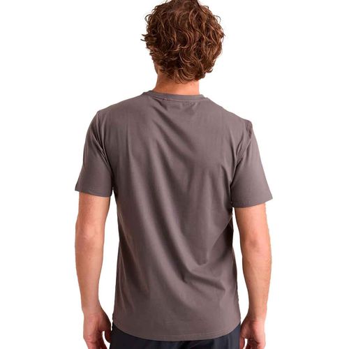 Playera Porto Blanco gris para caballero TBASIC-61