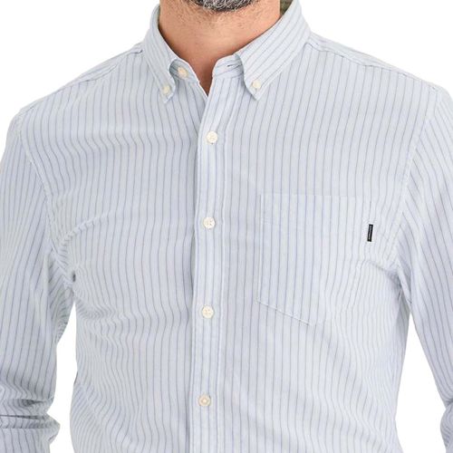 Camisa Dockers azul para caballero A3139-0064