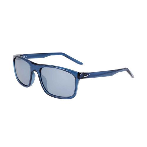 Lentes solares Nike unisex rectangular azul nkfd1819