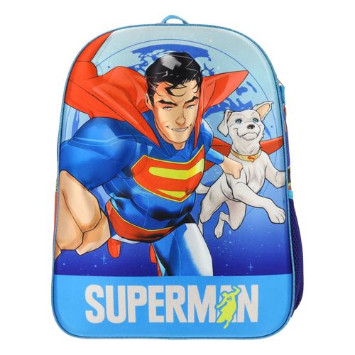 Set escolar Dc Comics azul para niño SUP013-SE006A