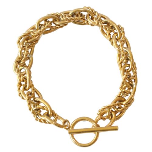 Pulsera entrelazada Nuvi dorado PULS-939 D