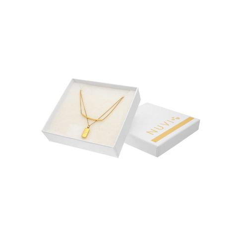 Gargantilla doble Nuvi dorado COL-781 D