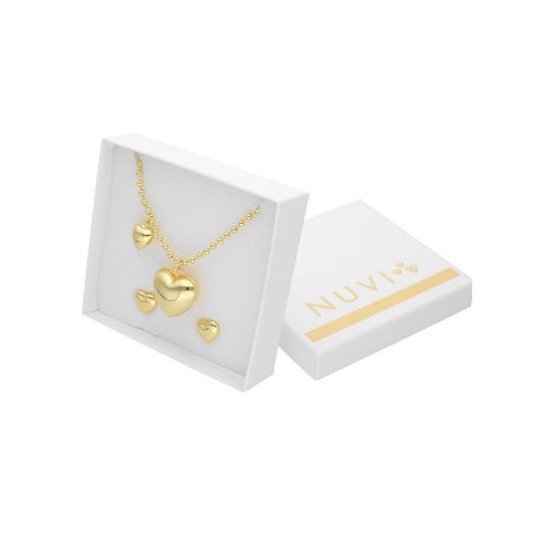 Juego de joyeria Nuvi dorado JUE-961 D