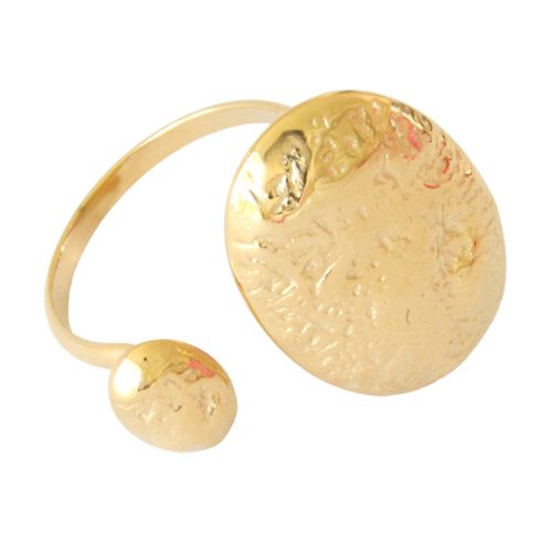 Anillo ajustable Nuvi dorado ANI-196 D