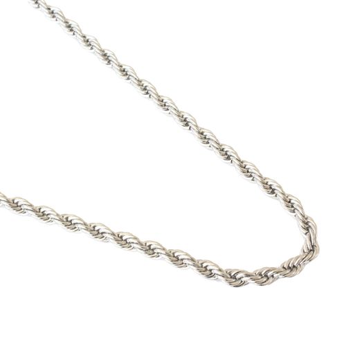 Cadena torsal Nuvi plateado CAD-166 P