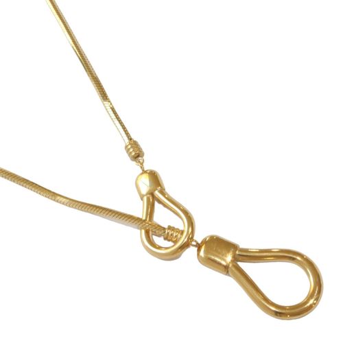 Collar estilo covatin Nuvi dorado COL-907 D
