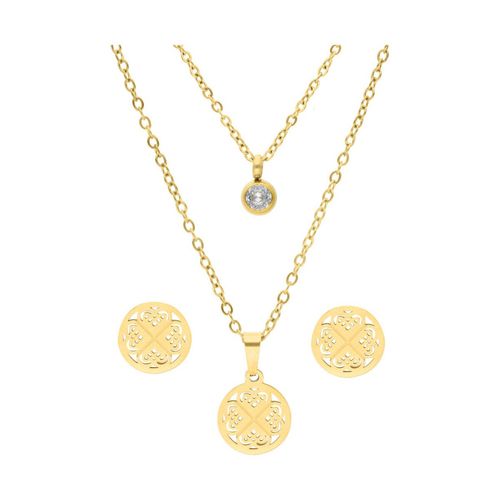 Juego de joyeria Nuvi dorado JUN-145 D