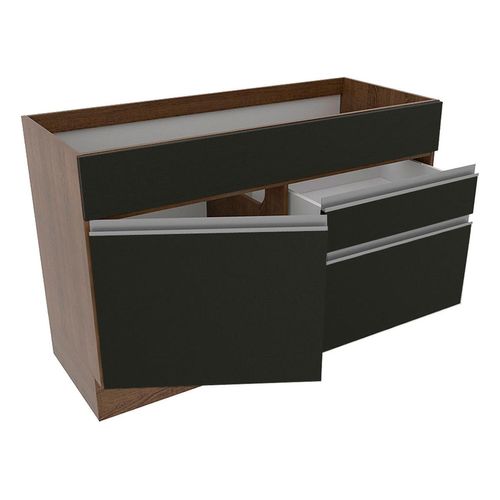 Gabinete bajo de tarja Madesa 120cm (sin encimera y sin tarja) mn glamy