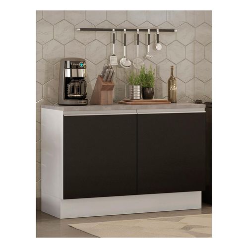 Gabinete bajo para fregadero Madesa 120cm (con encimera) bn glamy