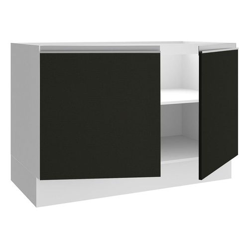 Gabinete bajo para fregadero Madesa 120cm (sin encimera ni fregadero) bn glamy