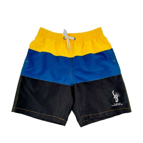 Short de baño Pipeline amarillo para joven SH08B