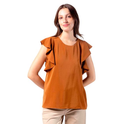 Blusa Stop café para dama 15131