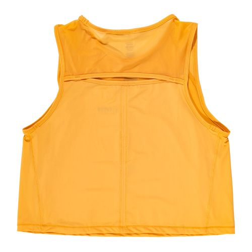 Playera deportiva Hexagon naranja para dama AOSPD064