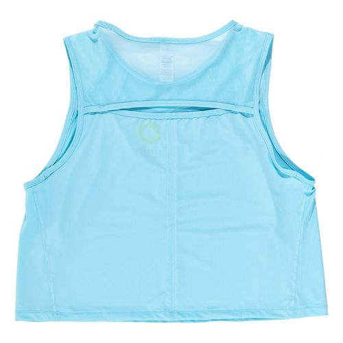 Playera deportiva Hexagon azul para dama AOSPD065