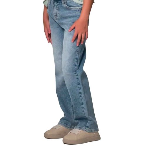 Pantalón de mezclilla Balam azul para niña BLK7126