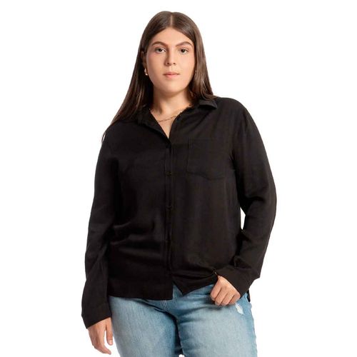 Blusa camisera Balam negro para dama BB0149 XL