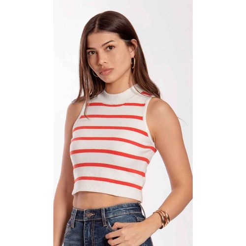 Blusa Balam naranja para dama BB0089