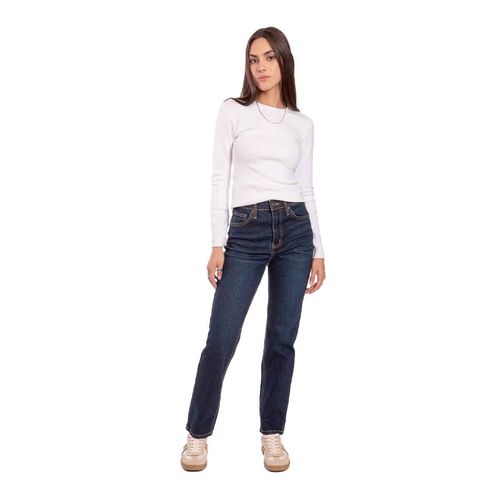 Pantalón de mezclilla Balam azul para dama BL7203