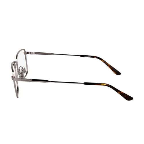 Lentes oftálmicos Calvin Klein para caballero rectangular plateado ck25104