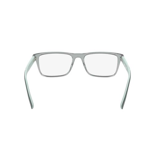 Lentes oftálmicos Lacoste para caballero rectangular gris l2973