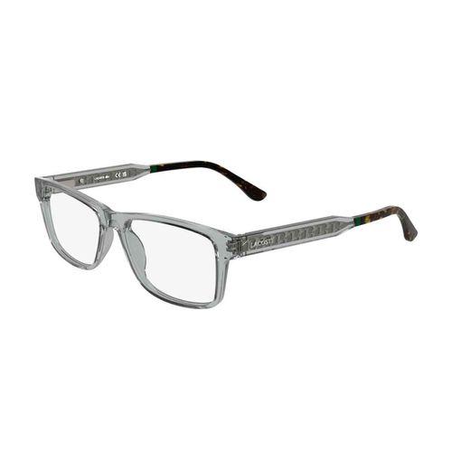 Lentes oftálmicos Lacoste para caballero rectangular gris l2977