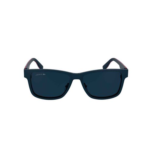 Lentes oftálmicos Lacoste para caballero rectangular azul l2307