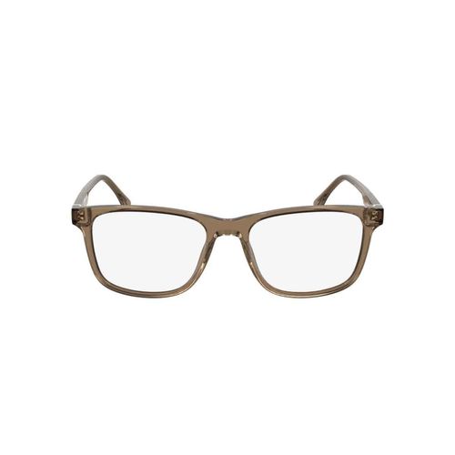Lentes oftálmicos Lacoste para caballero rectangular café l2974