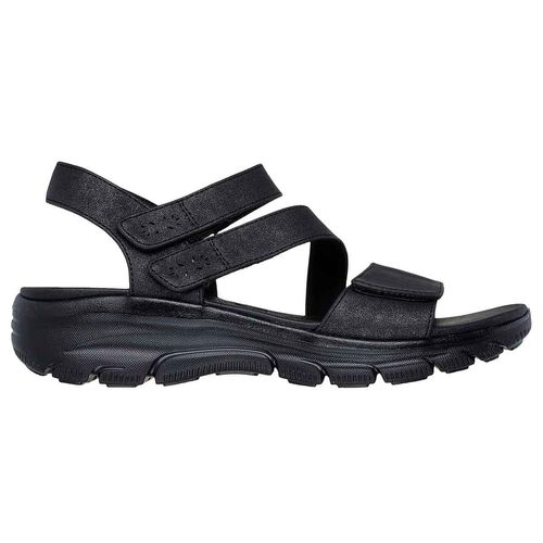Sandalia casual Skechers negro para dama 163532BBK