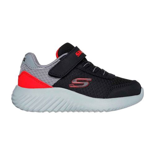 Tenis escolar Skechers rojo para niño 403908NBKRD