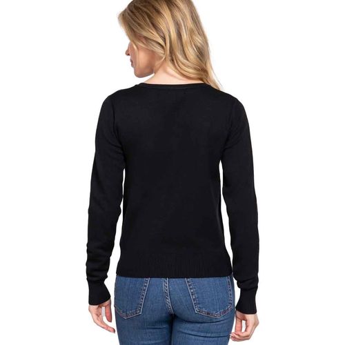 Suéter Active Usa negro para dama SW13661