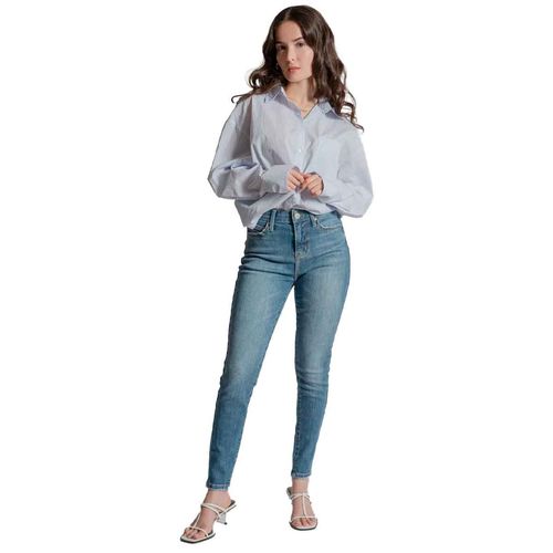 Pantalón de mezclilla Balam azul para dama BL7079