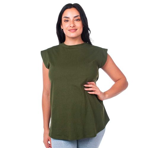Playera de maternidad Mam Maternity Clothi verde  4124