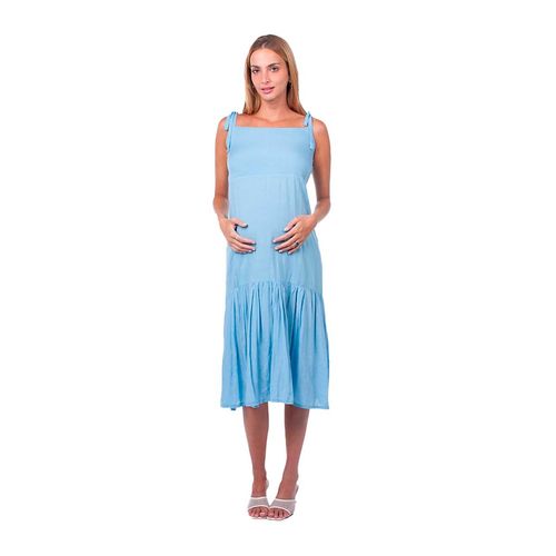 Vestido de maternidad Mam Maternity Clothi azul 6003