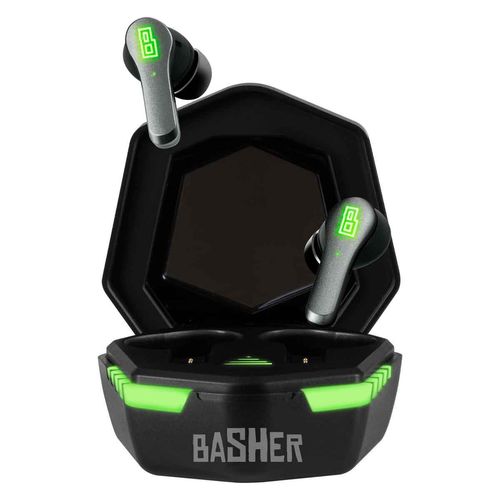 Audífonos gamer Mitzu basher negro bash-4001