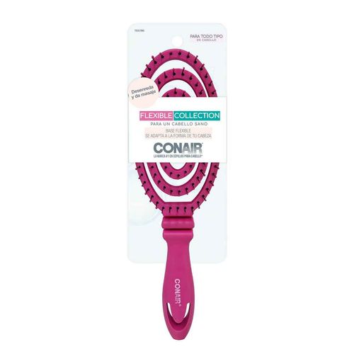 Cepillo ovalado Conair para cabello rosa 70057mx