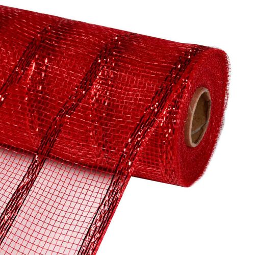 Malla navideña Santini Christmas rojo 048-666087/25