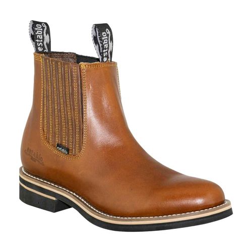 Bota vaquera Establo miel para caballero 515