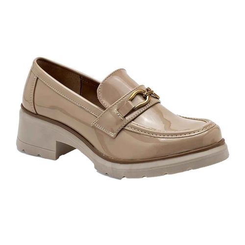 Zapato escolar Green Love beige para dama 95022