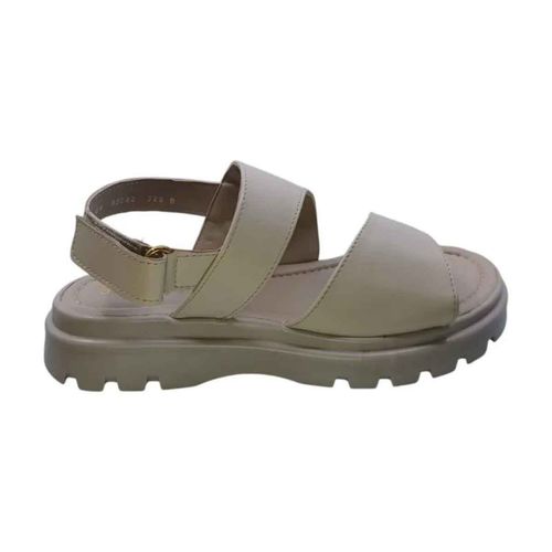 Sandalia casual Green Love avena para dama 95083