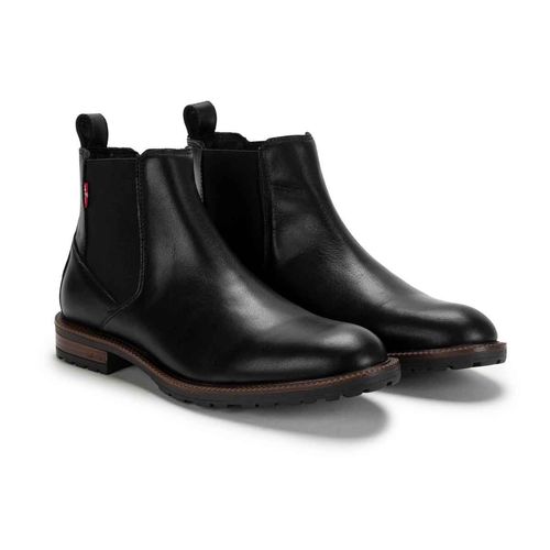 Bota chelsea Levi'S negro para caballero L2125492