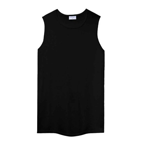 Blusa Stop negro para dama 27877