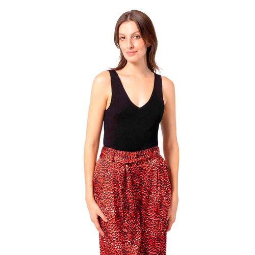 Blusa Stop negro para dama 27895