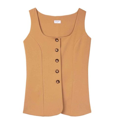 Chaleco Stop caqui para dama 56813