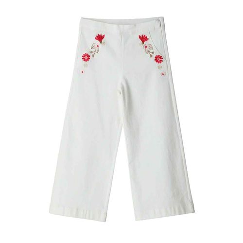 Pantalón Original Marines blanco para niña DDP3153F