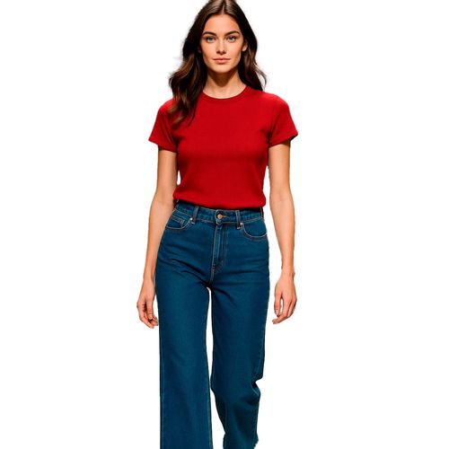 Blusa Mako & Co rojo para dama MKMB0097