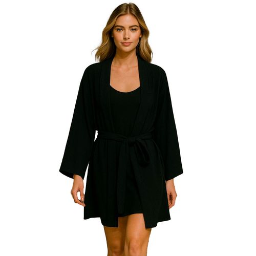 Vestido Mako & Co negro para dama MKMV0061