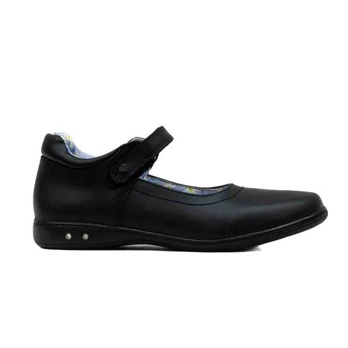 Zapato escolar Bambino Kids negro para niña BM3042